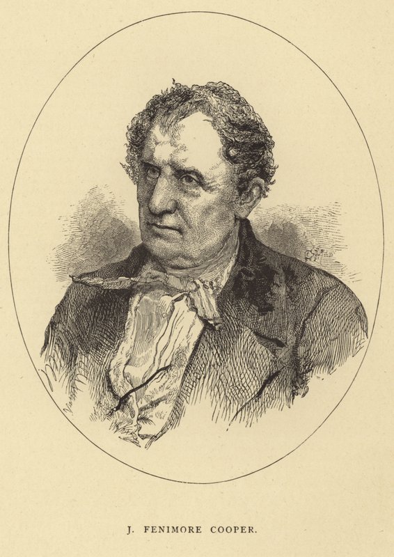 James Fenimore Cooper portréja alkotó: Mathew B. Brady