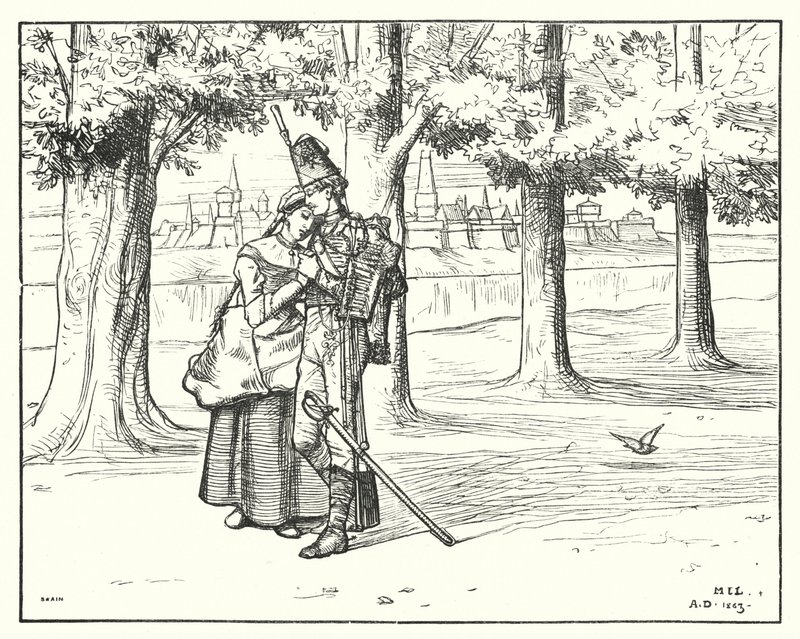 Német huszárdalok (metszet) alkotó: Matthew James (attr. to) Lawless