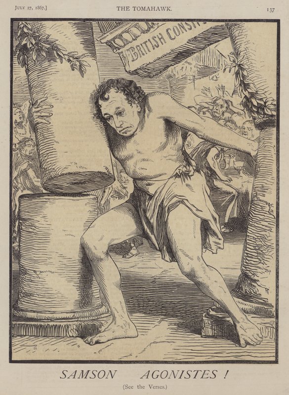 Samson Agonistes (színes litó) alkotó: Matthew