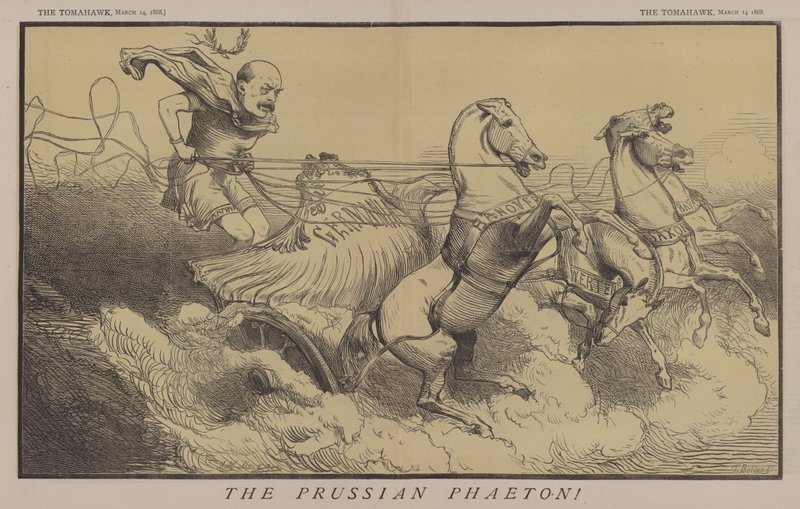 A porosz Phaeton (színes litó) alkotó: Matthew