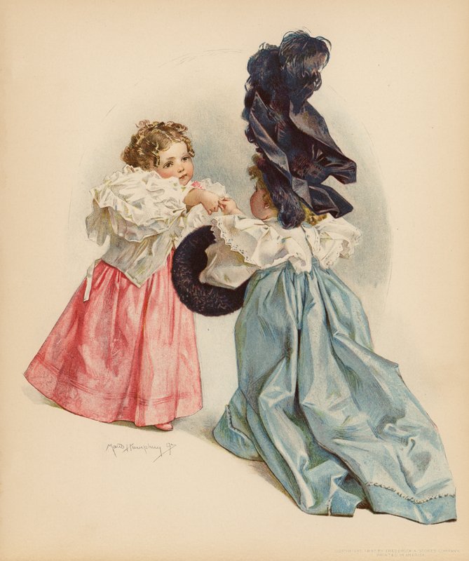 Hívás (színes litó) alkotó: Maud Humphrey