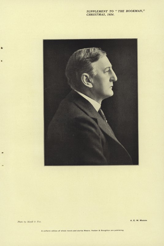 A E W Mason portréja alkotó: Maull and Fox