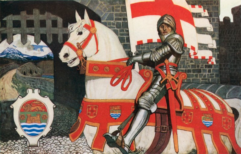 Carlisle, "Skócia kapuja" alkotó: Maurice Greiffenhagen