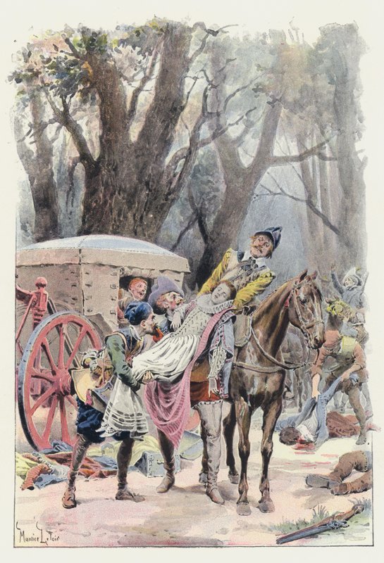Illusztráció Gil Blas számára alkotó: Maurice Leloir