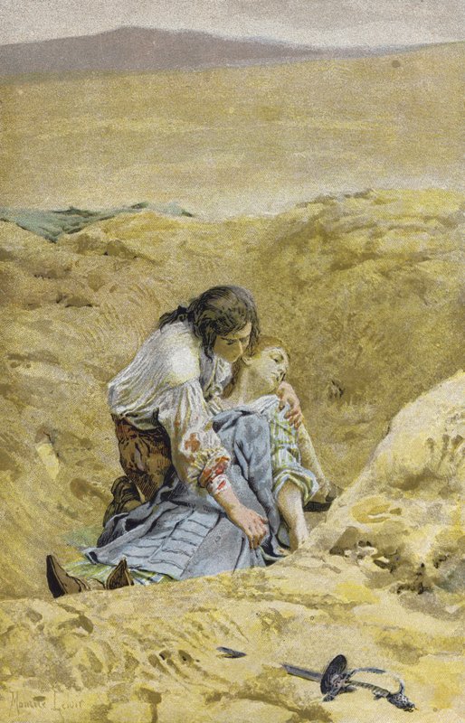A temetés alkotó: Maurice Leloir
