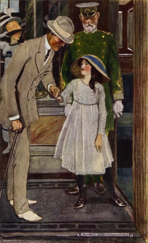 Látogatás Bagdadban: Belépés a liftbe (színes litó) alkotó: Maurice (after) Greiffenhagen