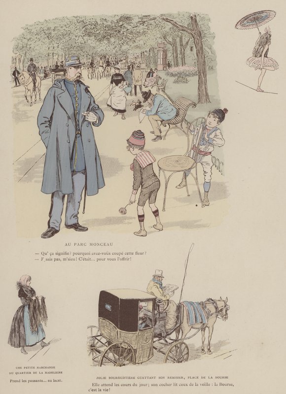 Illusztráció: Paris Brilliant (színes litó) alkotó: Maurice Charles Mathieu Bonvoisin