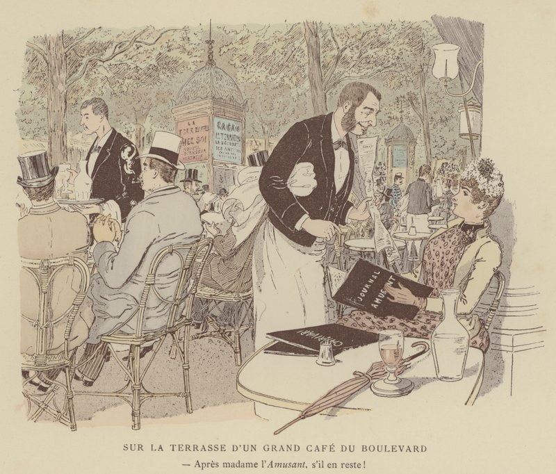 Illusztráció: Paris Brilliant (színes litó) alkotó: Maurice Charles Mathieu Bonvoisin