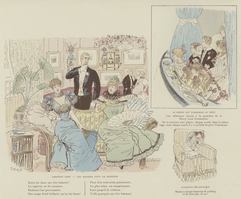 Illusztráció a Mars londoni életéhez alkotó: Maurice Charles Mathieu Bonvoisin