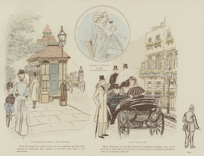 Illusztráció a Mars londoni életéhez alkotó: Maurice Charles Mathieu Bonvoisin