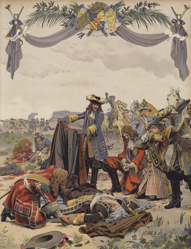 Turenne halála alkotó: Maurice Leloir