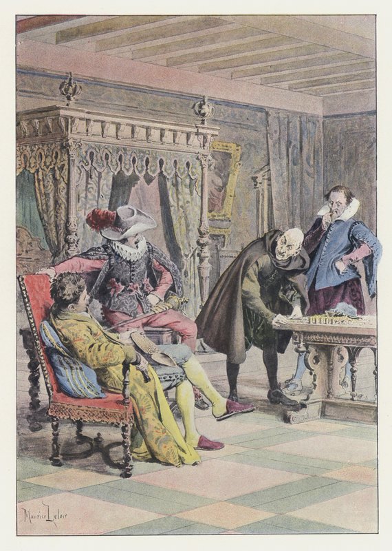 Illusztráció Gil Blashoz (színes litó) alkotó: Maurice Leloir