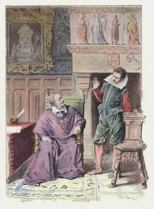 Illusztráció Gil Blashoz (színes litó) alkotó: Maurice Leloir