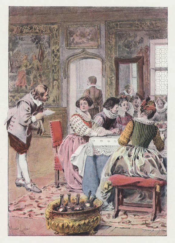 Illusztráció Gil Blashoz (színes litó) alkotó: Maurice Leloir