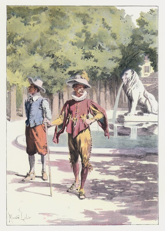 Illusztráció Gil Blashoz (színes litó) alkotó: Maurice Leloir