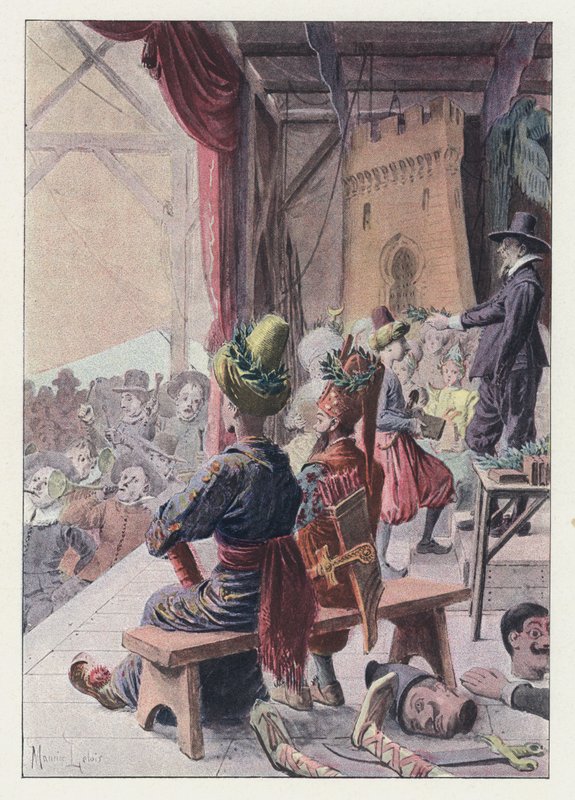 Illusztráció Gil Blashoz (színes litó) alkotó: Maurice Leloir