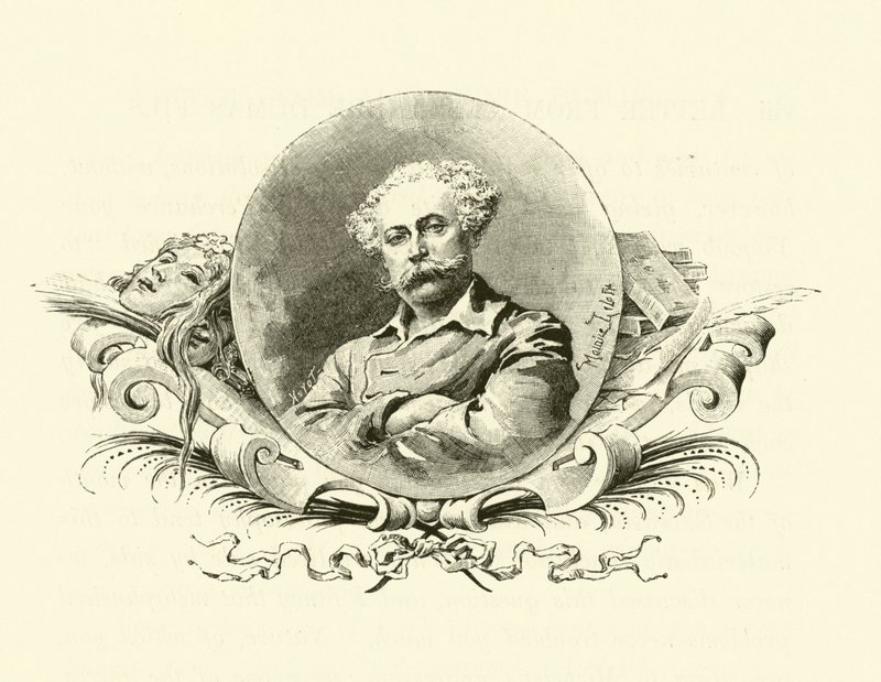 Illusztráció a három testőrhöz (metszet) alkotó: Maurice Leloir