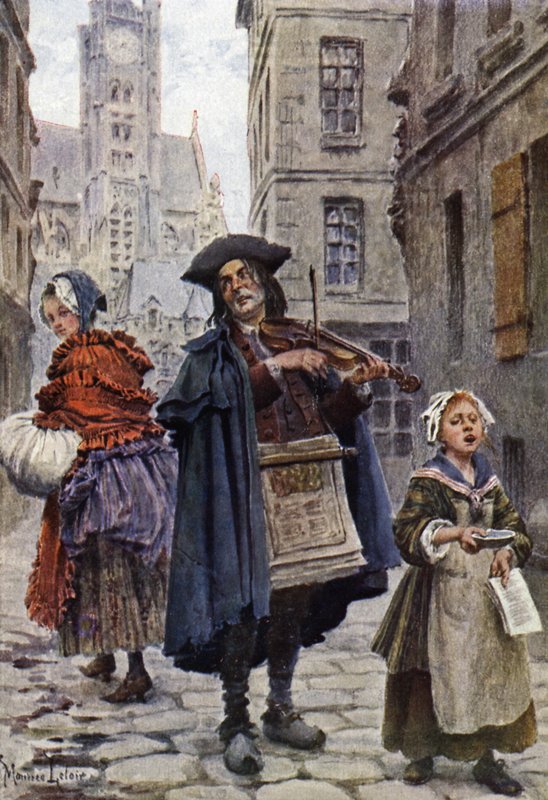 A panaszok énekese alkotó: Maurice Leloir