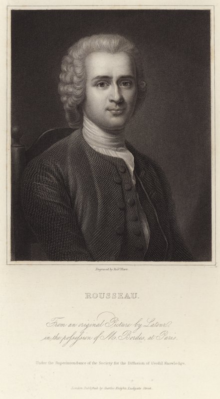 Jean-Jacques Rousseau portréja alkotó: Maurice Quentin de La Tour