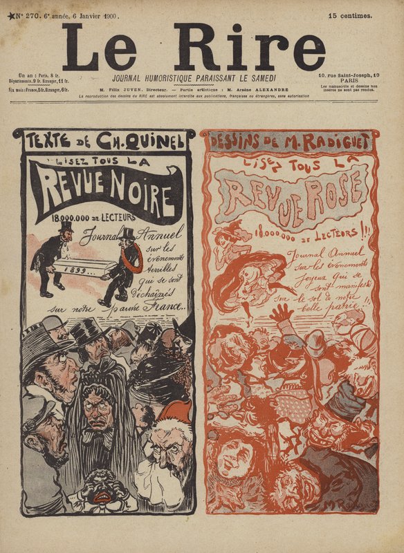 Illusztráció Le Rire alkotó: Maurice Radiguet
