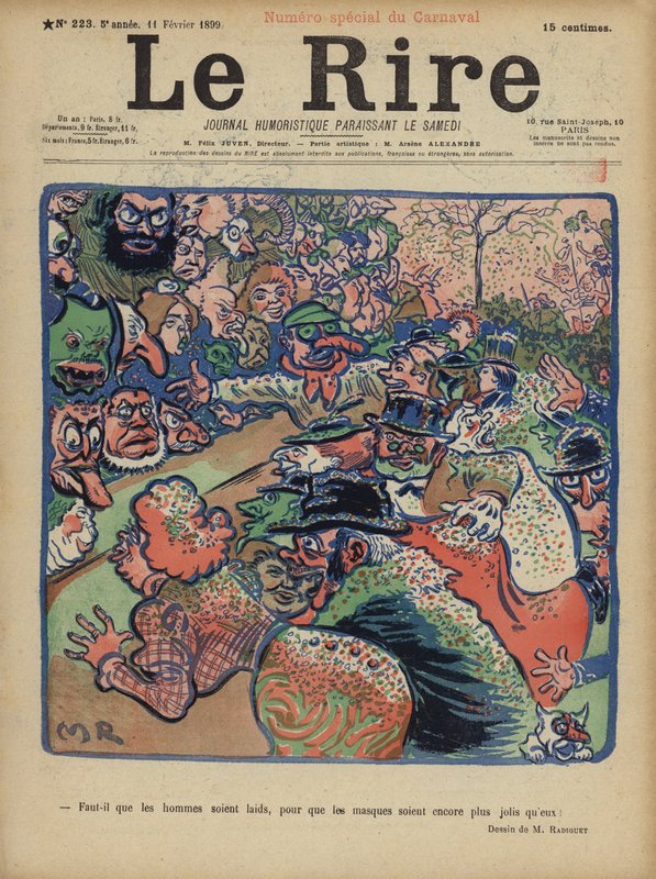 Illusztráció Le Rire alkotó: Maurice Radiguet