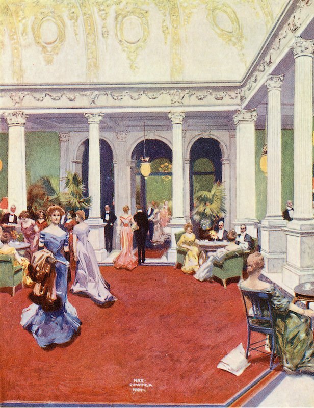Az előcsarnok, a Claridge