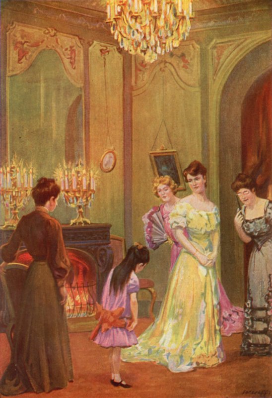 Illusztráció Jane Eyre-hez, Charlotte Bronte (színes litó) alkotó: Max Wulff