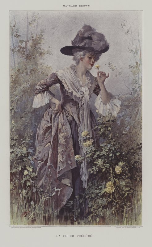 La Fleur Preferee (A kedvenc virág) alkotó: Maynard Brown