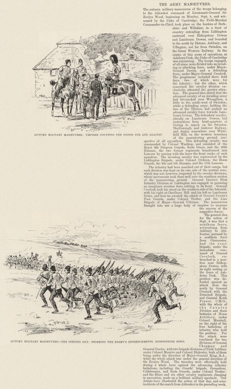 Őszi katonai manőverek alkotó: Melton Prior