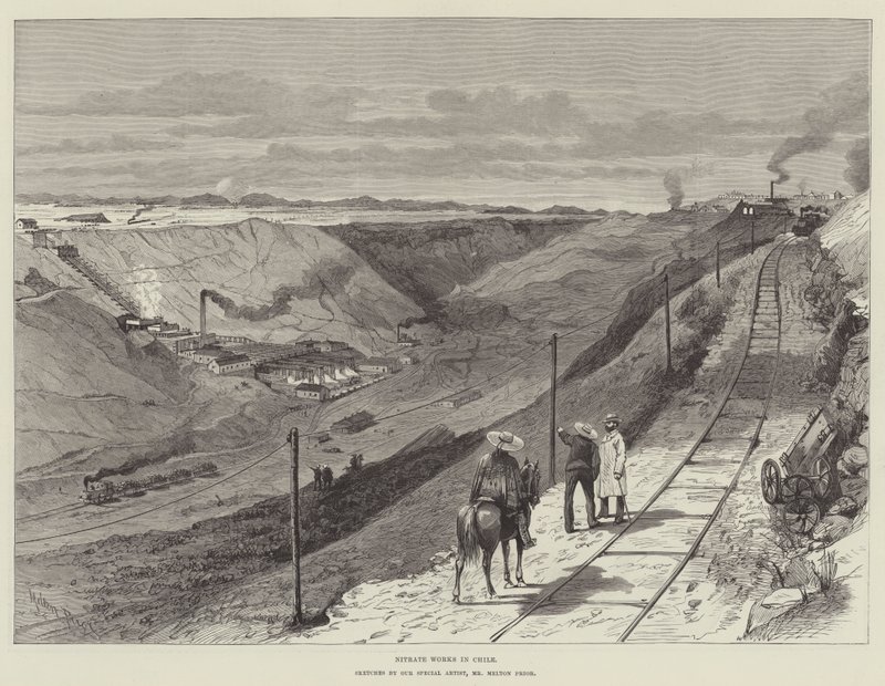 Nitrátgyárak Chilében alkotó: Melton Prior