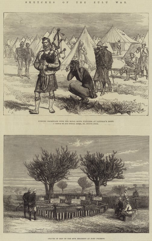 Vázlatok a zulu háborúról alkotó: Melton Prior