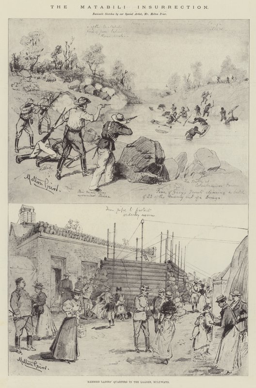 A Matabili felkelés alkotó: Melton Prior