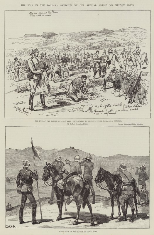 A háború a Soudanban alkotó: Melton Prior