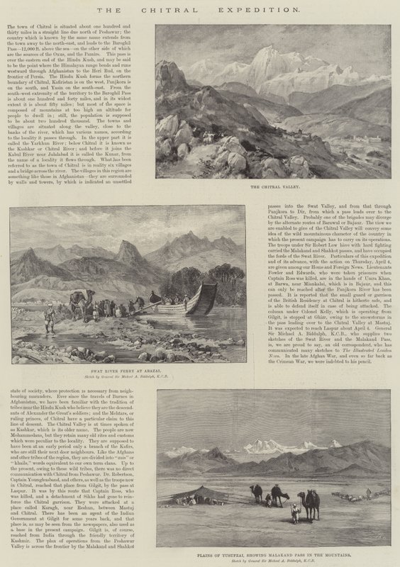 A Chitral Expedíció alkotó: Michael Biddulph