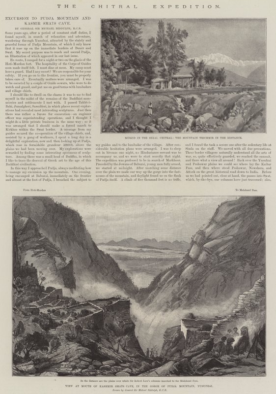 A Chitral Expedíció alkotó: Michael Biddulph