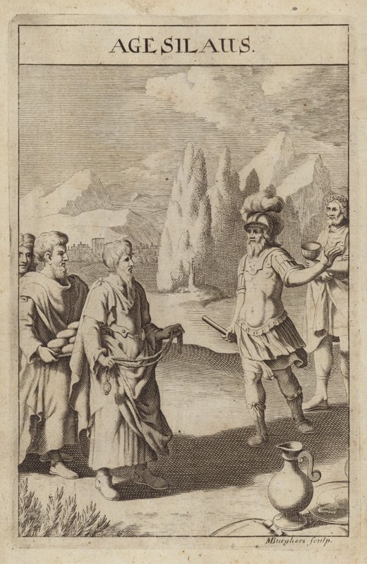 II. Agesilaus, spártai király és hadvezér alkotó: Michael Burghers