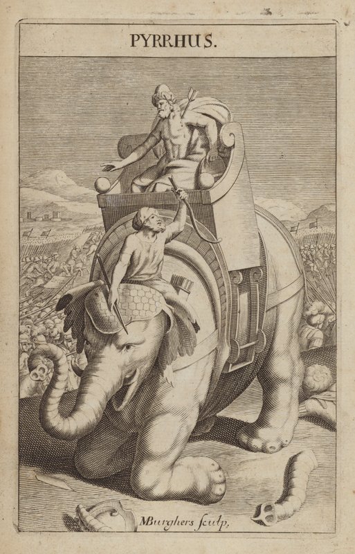 Pyrrhus, görög hadvezér és államférfi alkotó: Michael Burghers
