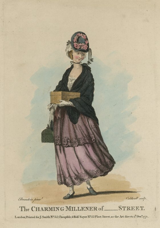 A bájos Millener of - Street alkotó: Michel Vincent Brandoin or Brandouin