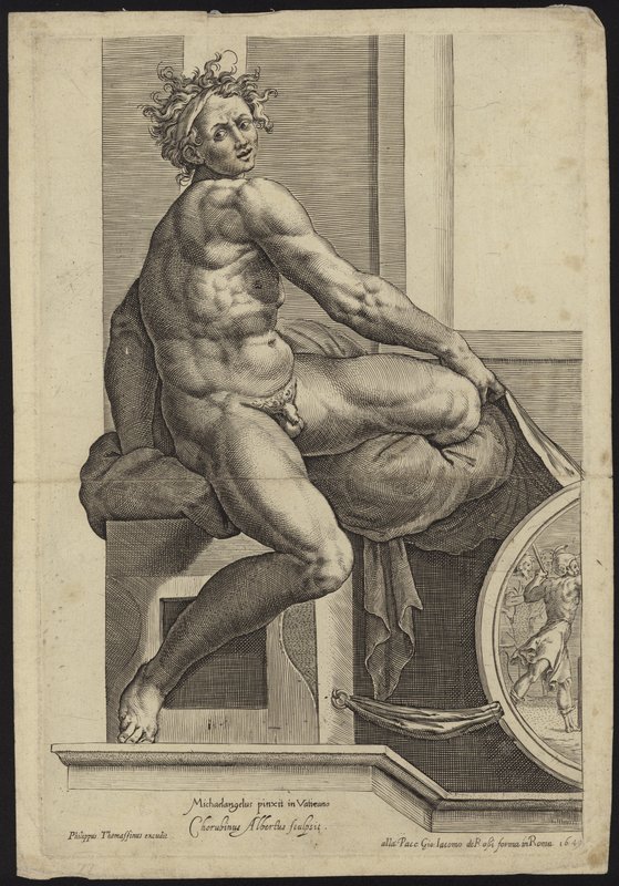 A vatikáni Sixtus-kápolna freskója alkotó: Michelangelo Buonarroti