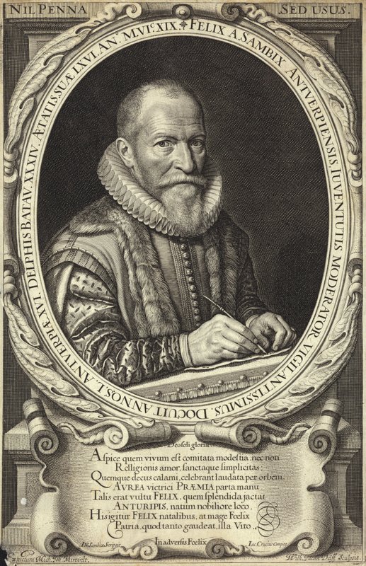 Felix van Sambix portréja alkotó: Michiel Jansz van Mierevelt