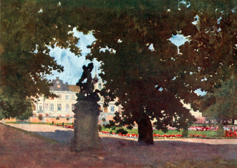 Drottningholm kastély alkotó: Mima Nixon