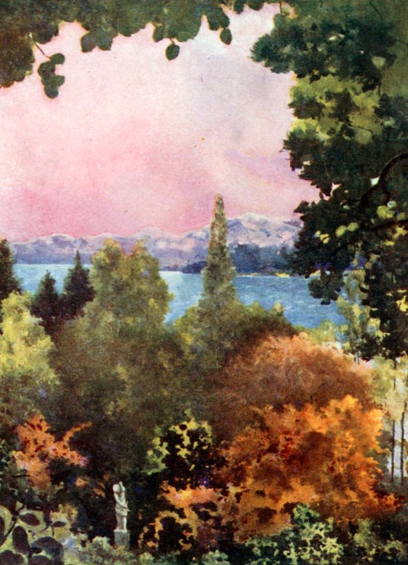 Bodeni-tó a Schloss Mainautól alkotó: Mima Nixon