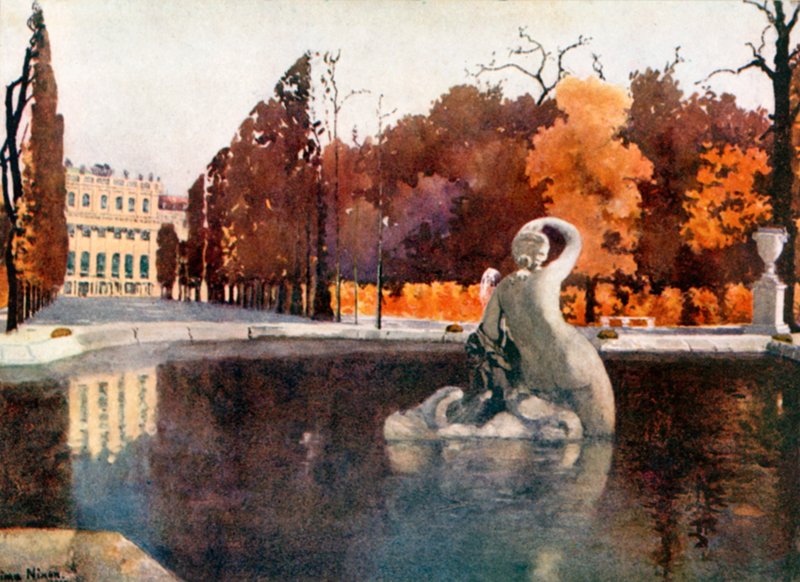 A palota, Schonbrunn alkotó: Mima Nixon