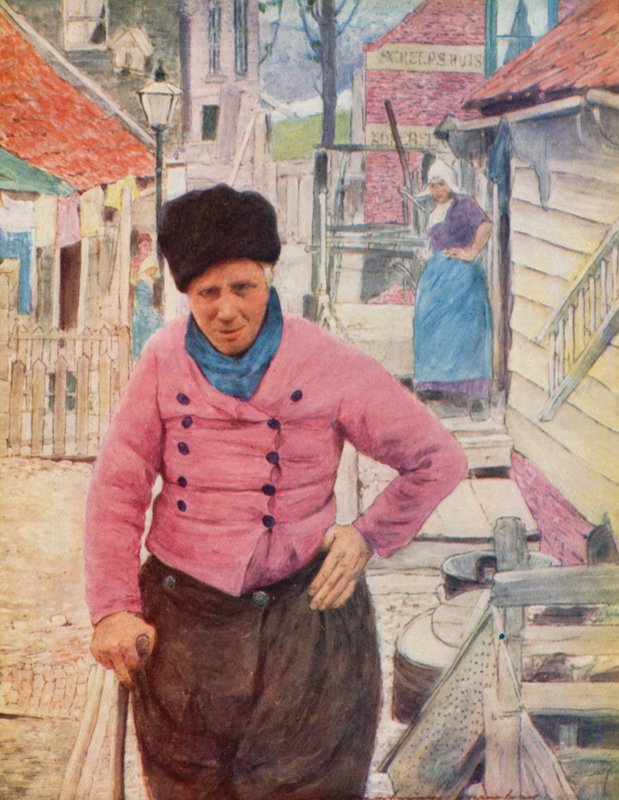 Egy holland halász alkotó: Mortimer Ludington Menpes