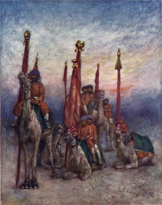 Bombay Chiefs" tábor alkotó: Mortimer Ludington Menpes