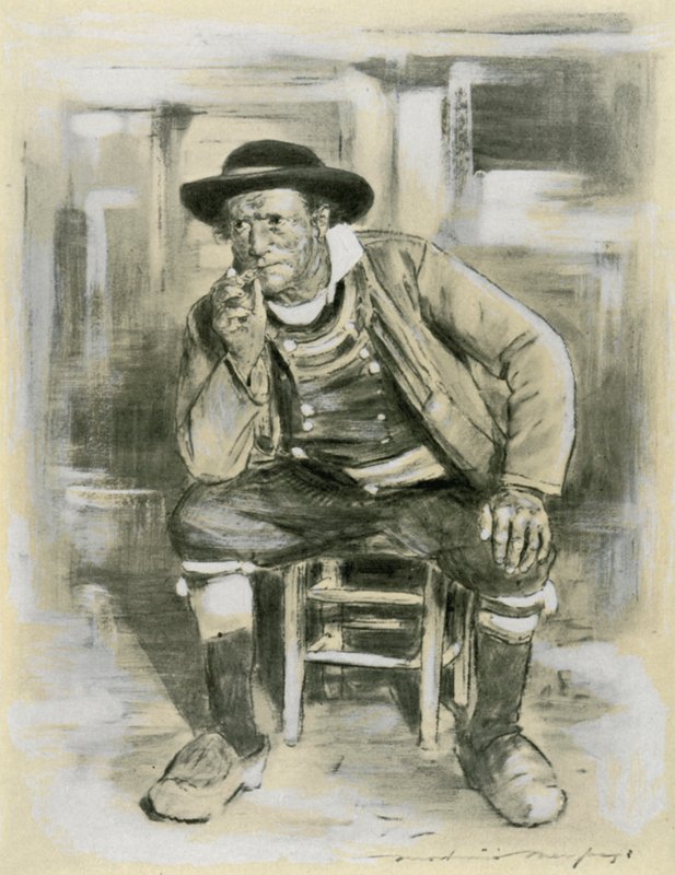 breton paraszt alkotó: Mortimer Ludington Menpes