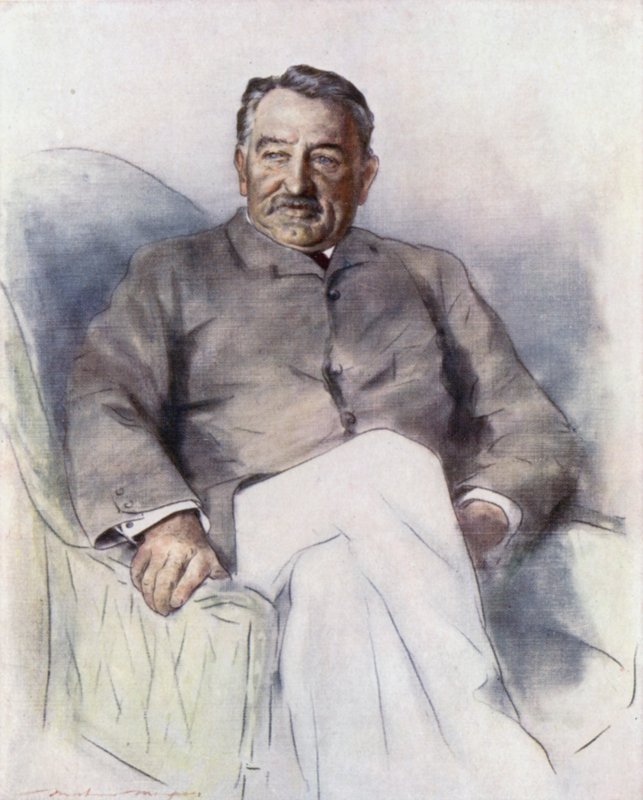 Cecil J Rhodes alkotó: Mortimer Ludington Menpes