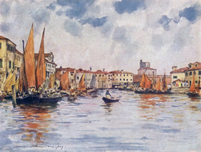 Chioggia alkotó: Mortimer Ludington Menpes