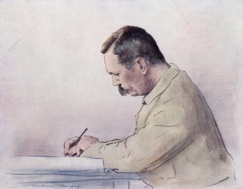 Dr. Conan Doyle alkotó: Mortimer Ludington Menpes