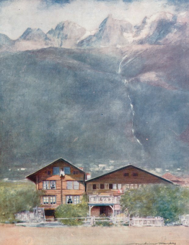Interlaken alkotó: Mortimer Ludington Menpes